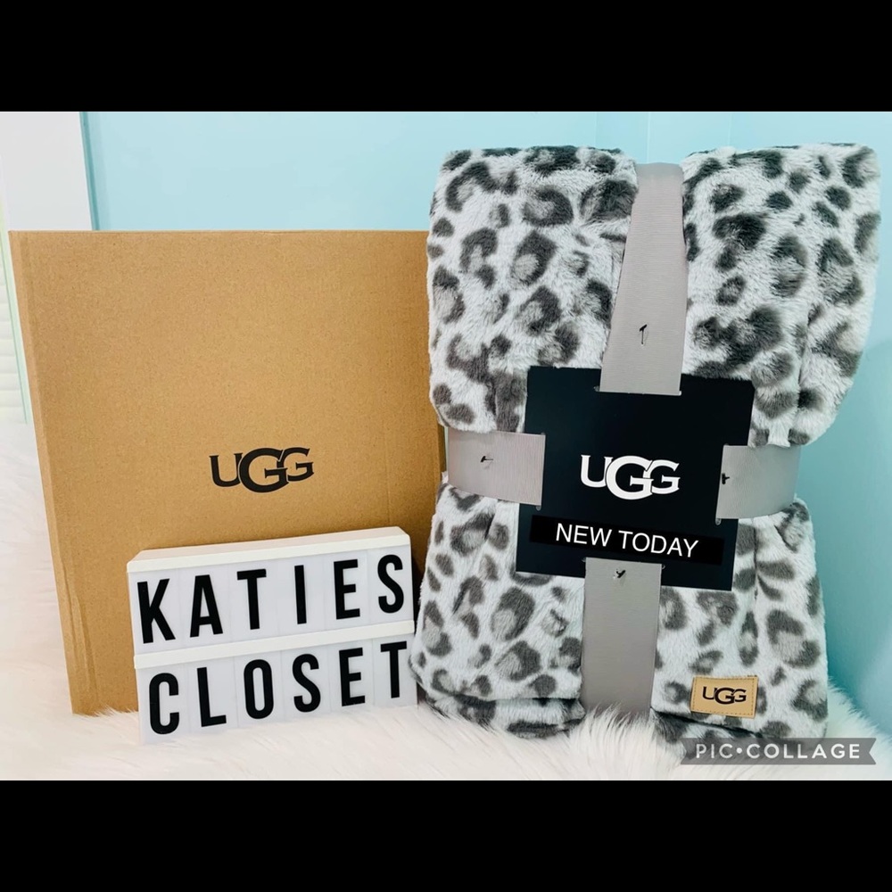 NWT UGG ANIMAL PRINT BLANKET! - Picture 1 of 5
